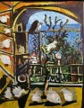 L atelier Les pigeons I 1957 Cubisme